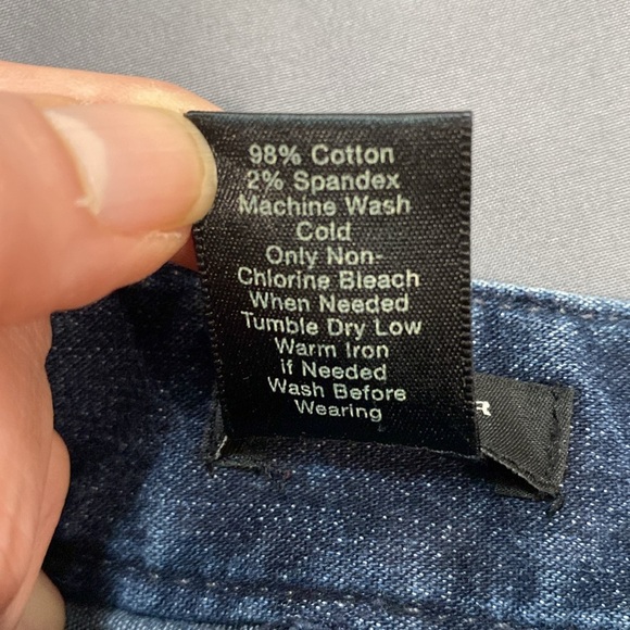 Ann Taylor Blue Jean Skirt Size 6 - Picture 9 of 12